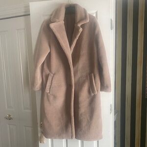 Crescent Women's Cream Teddy Jacket